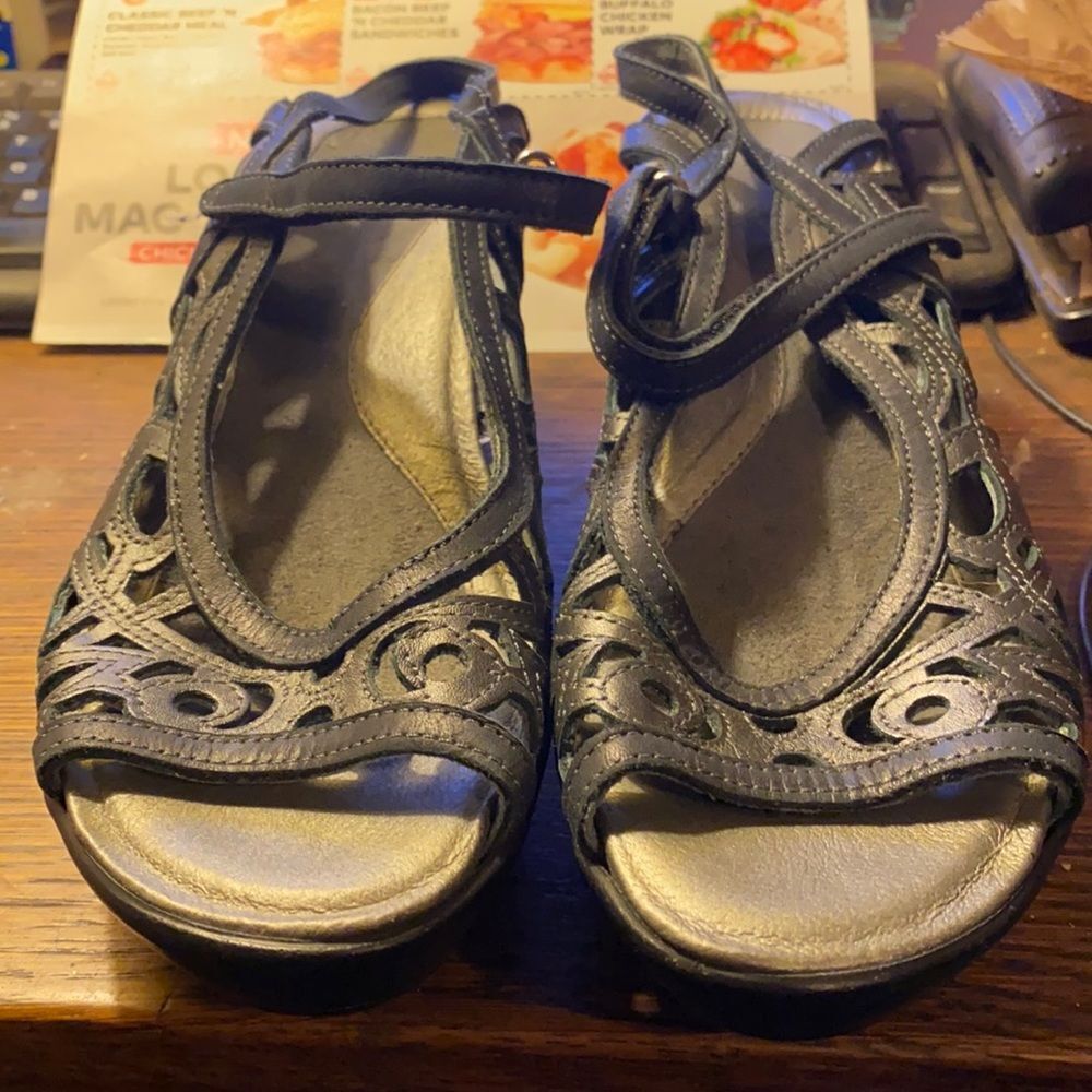 Naot Black platform shoes sz. 10